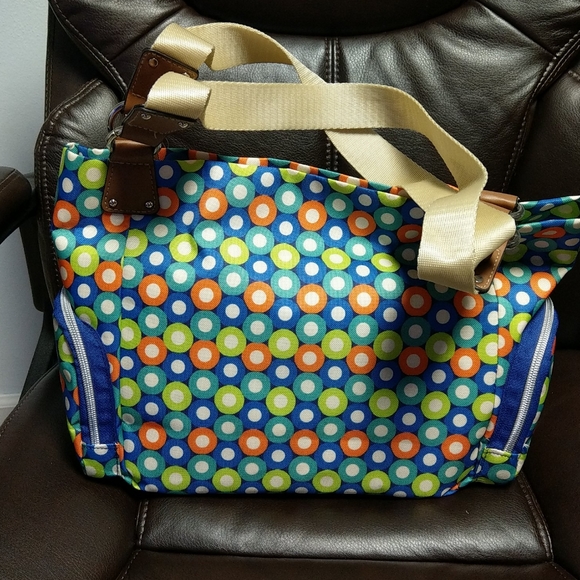 Lily Bloom Hoops & Loops - Blue Hattie Tote - Picture 3 of 3